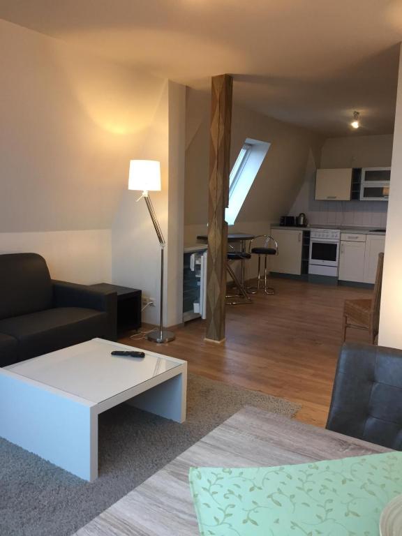 Kuchyň nebo kuchyňský kout v ubytování Pension Villa Elisabeth