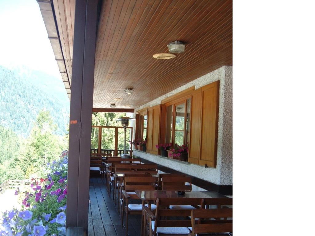 Restaurace v ubytování Albergo Pineta