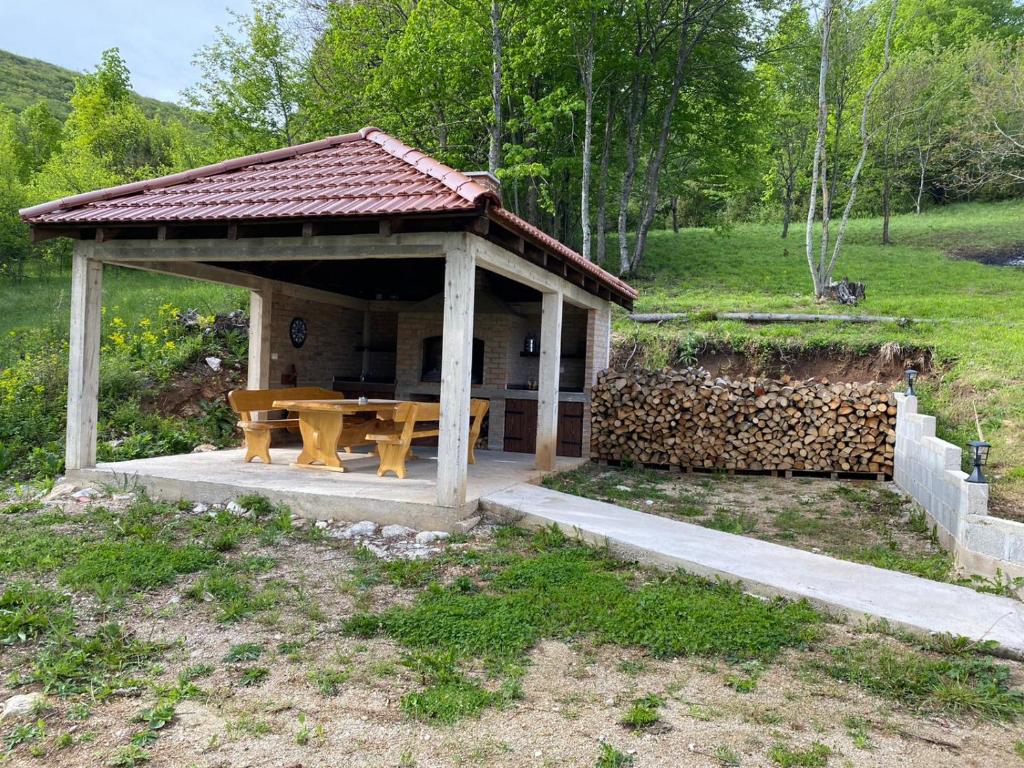 Příroda nedaleko vily