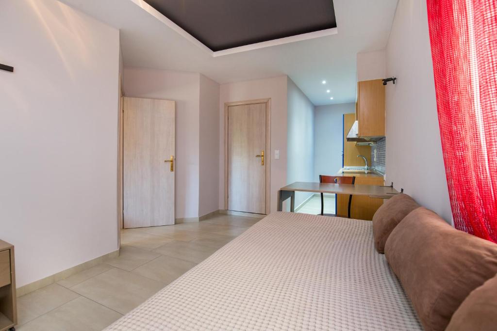 Postel nebo postele na pokoji v ubytování Lena Apartments II