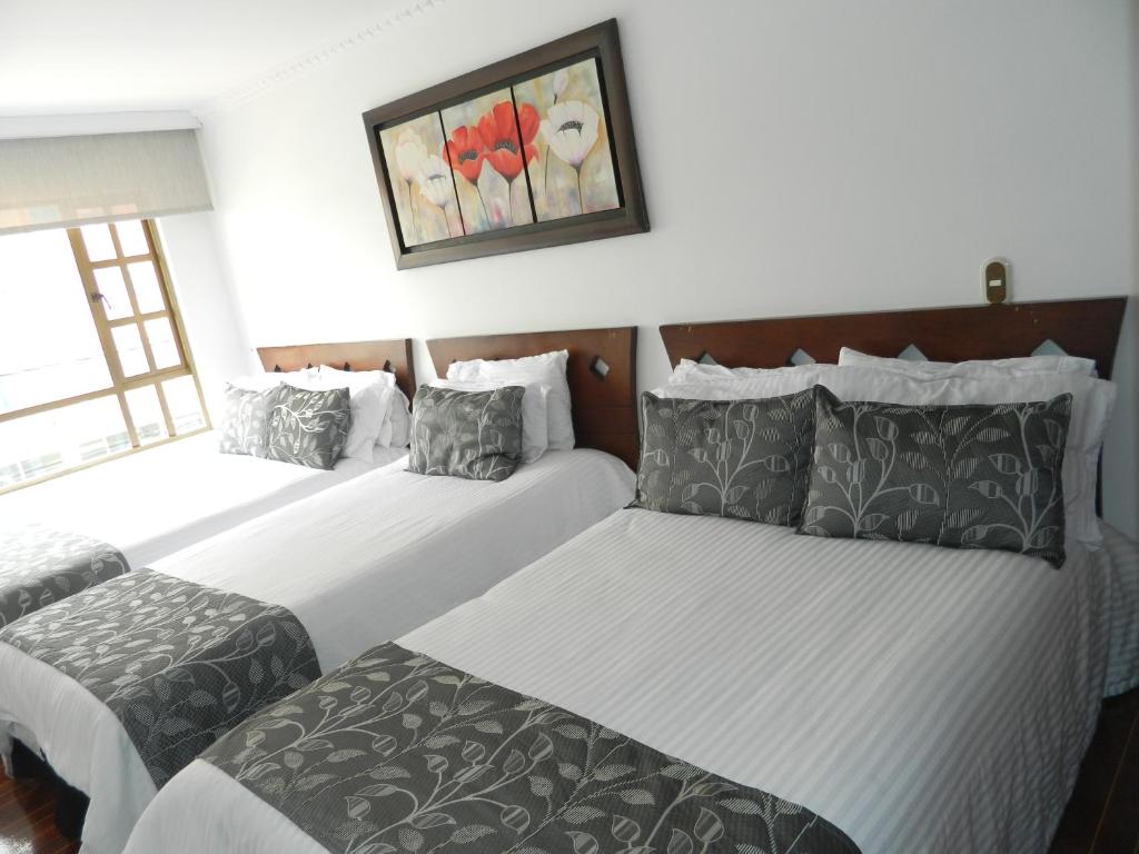 Postel nebo postele na pokoji v ubytování AW Hotel Salitre Real