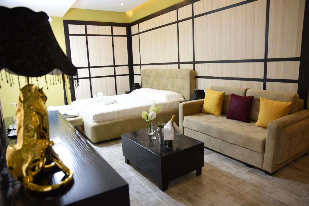 Posezení v ubytování Monte Mare Hotel
