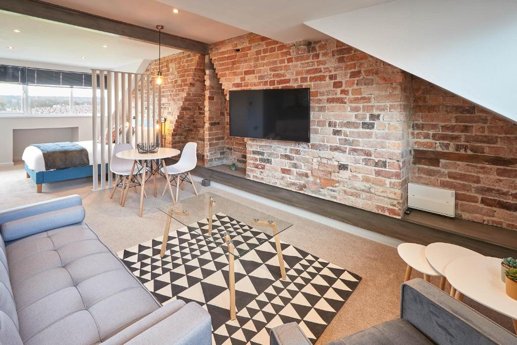 TV a/nebo společenská místnost v ubytování Host & Stay - North Marine House