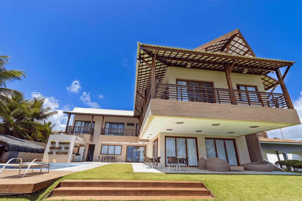  Mansão pé na areia em Carneiros por Carpediem