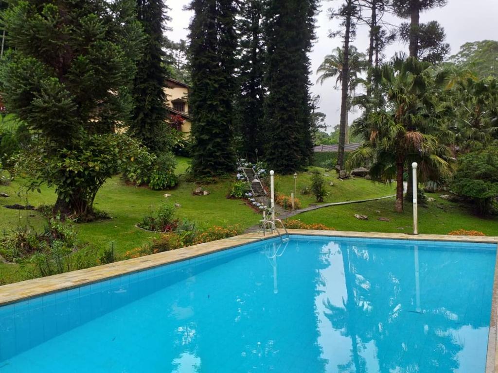  Lumiar Casa de campo com piscina churrasqueira rio lindo jardim