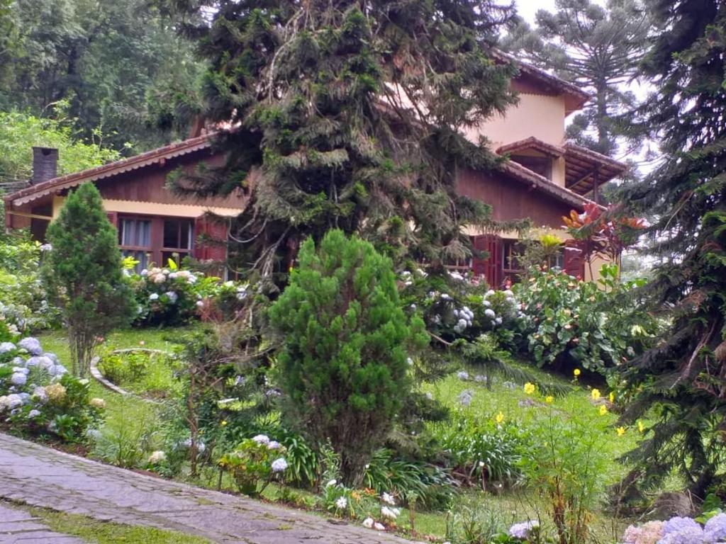  Lumiar Casa de campo com piscina churrasqueira rio lindo jardim