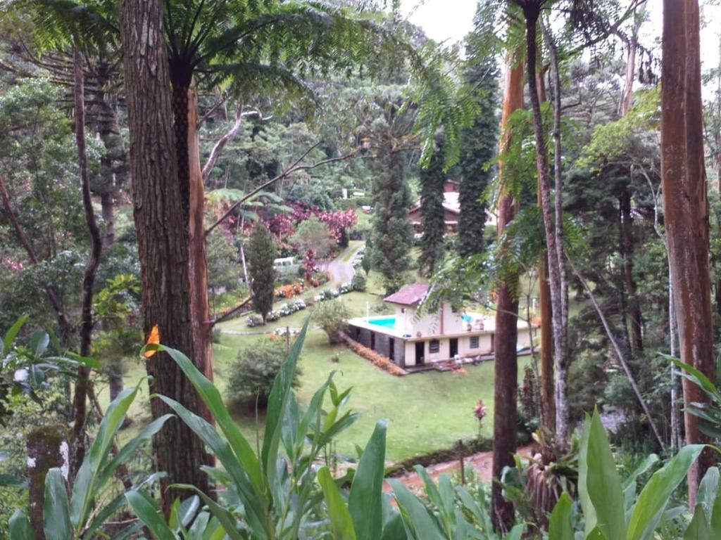  Lumiar Casa de campo com piscina churrasqueira rio lindo jardim