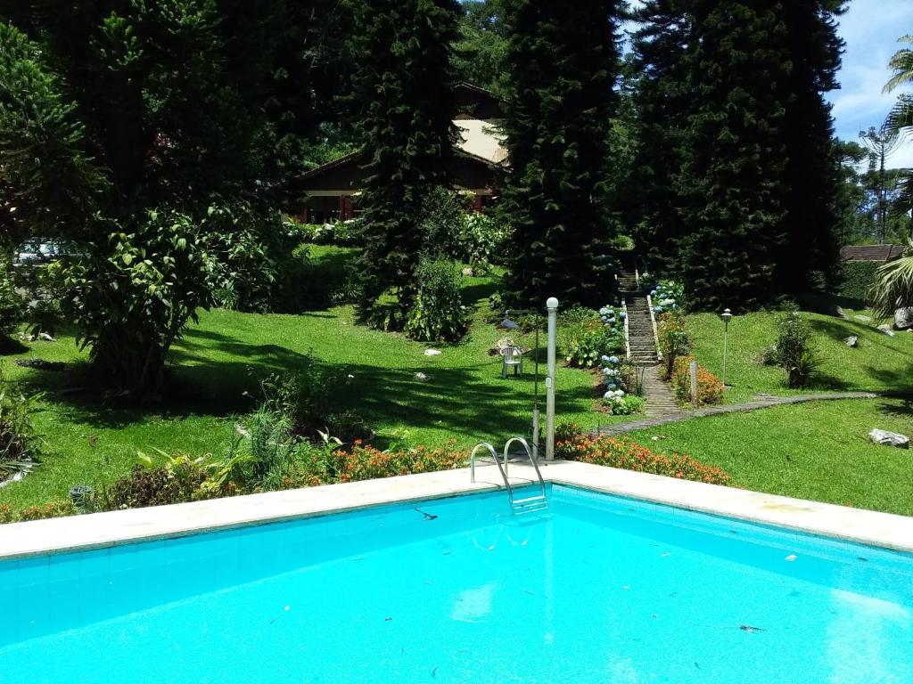  Lumiar Casa de campo com piscina churrasqueira rio lindo jardim