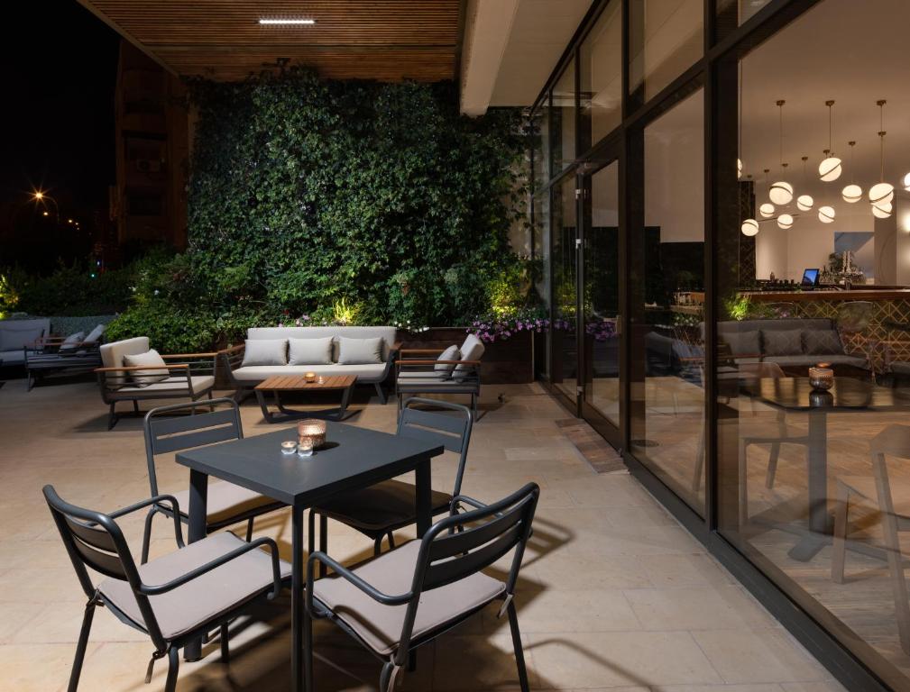 Posezení v ubytování Cassia Hotel Jerusalem