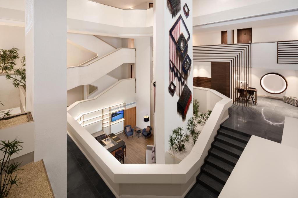 Posezení v ubytování Cassia Hotel Jerusalem