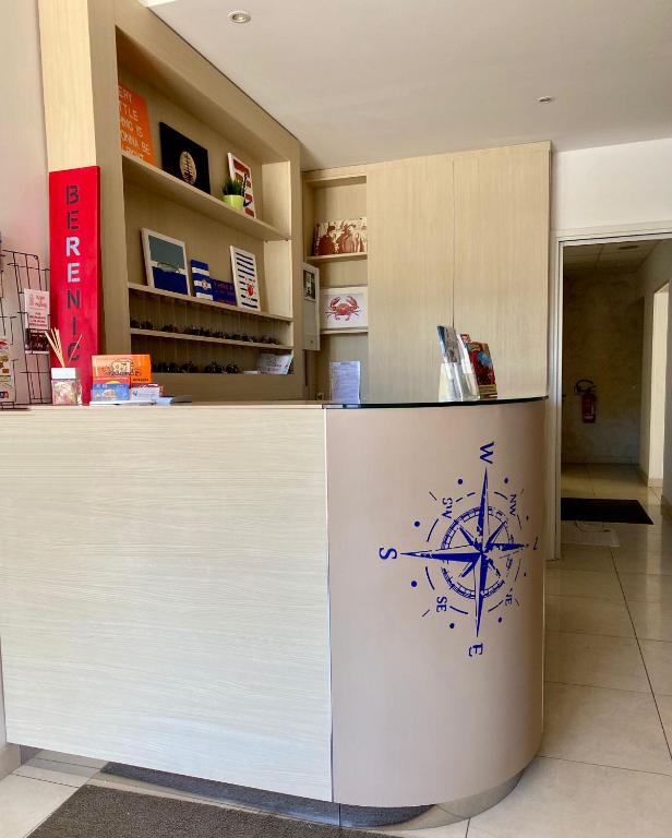 Kuchyň nebo kuchyňský kout v ubytování Hotel Berenice