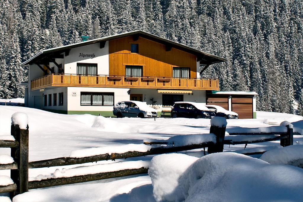 Alpenrose Appartements Burger Evelin v zimě