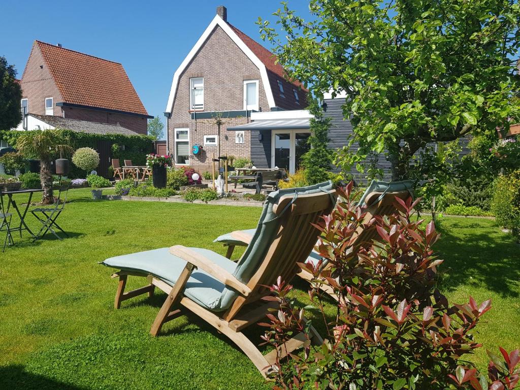 Zahrada ubytování B&B WELKOM Zierikzee