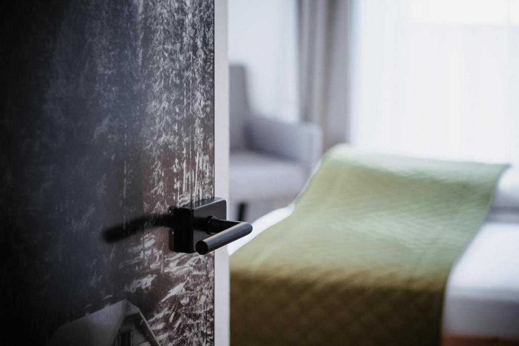 Posteľ alebo postele v izbe v ubytovaní Die Waldruhe