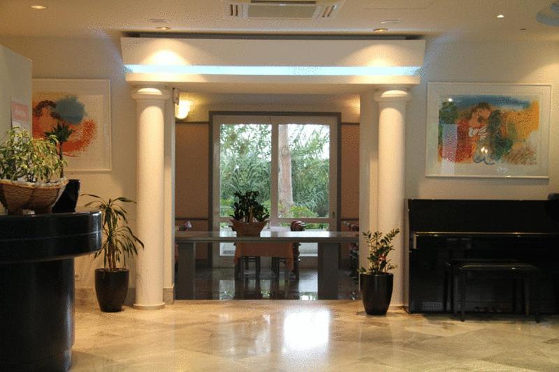Posezení v ubytování Mantenia Hotel