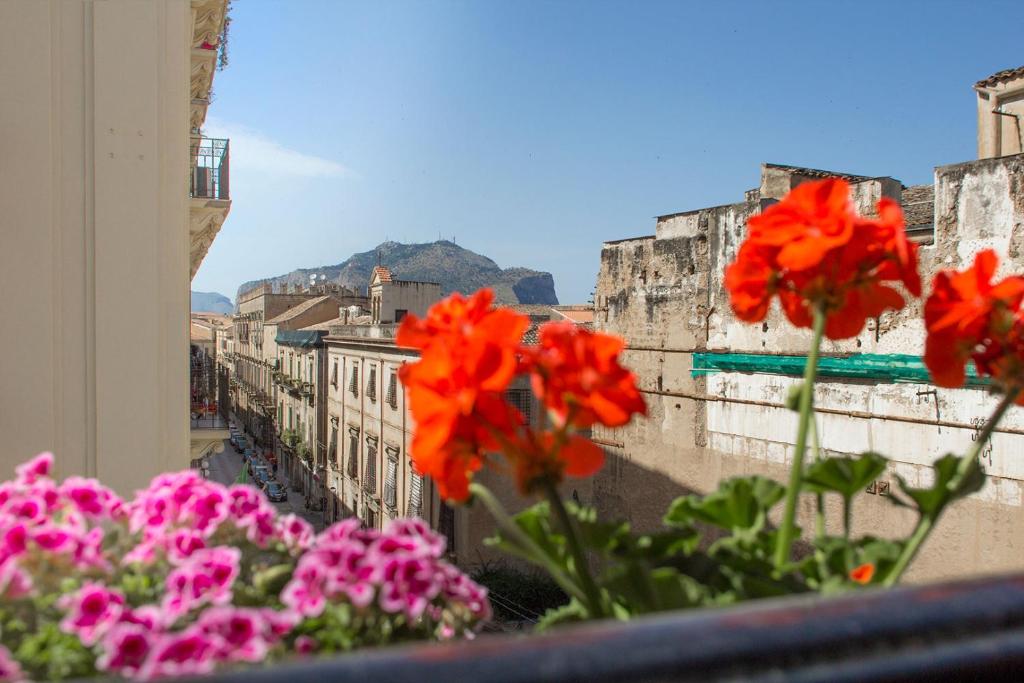 A general mountain view or a mountain view taken from a vendégházakat
