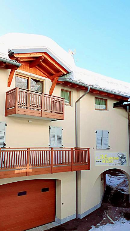 Budova, v ktorej sa apartmán nachádza