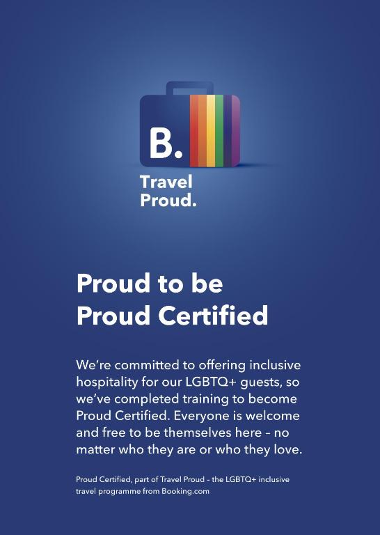 a sign that says proud to be product certified at The Duplex Margate with Deck & Living Space Air Conditioning in Margate