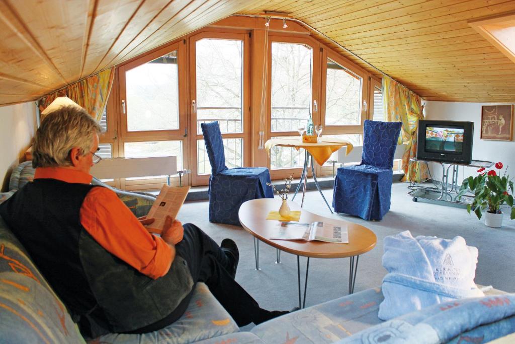 Posezení v ubytování Hotel Quellenhof