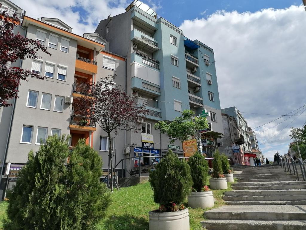 Budova, kde se apartmán nachází