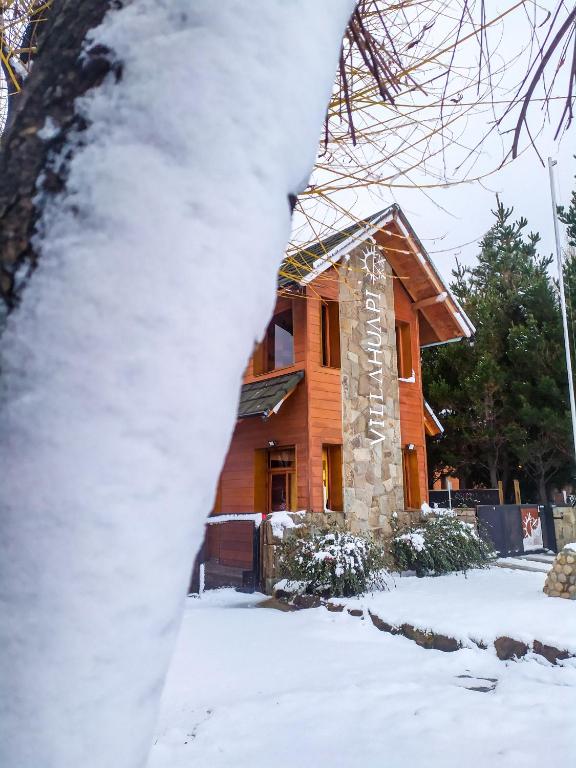 Villa Huapi v zimě