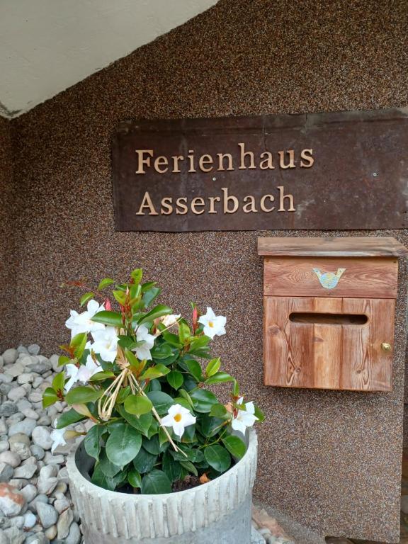 Certifikát, hodnocení, plakát nebo jiný dokument vystavený v ubytování Ferienwohnungen Asterbach