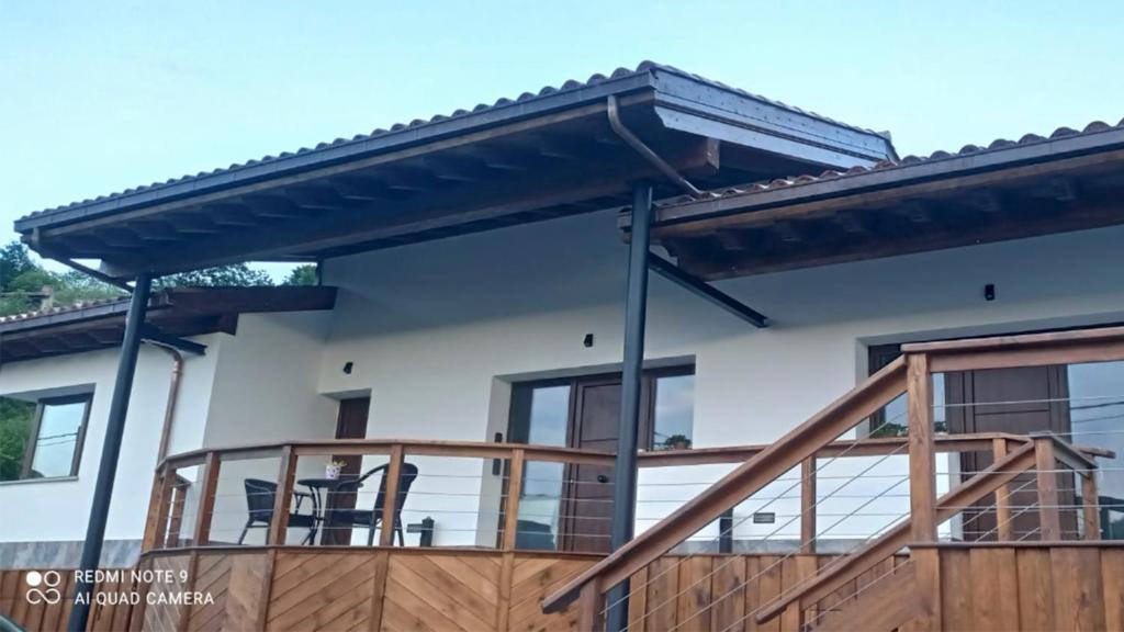 Balkón nebo terasa v ubytování Apartamentos El Respigu