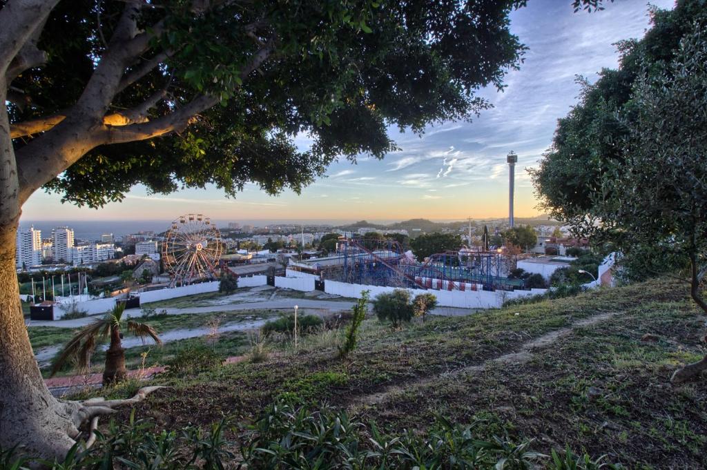 Vonkajšia záhrada v ubytovaní Aguila Sea View Benalmadena