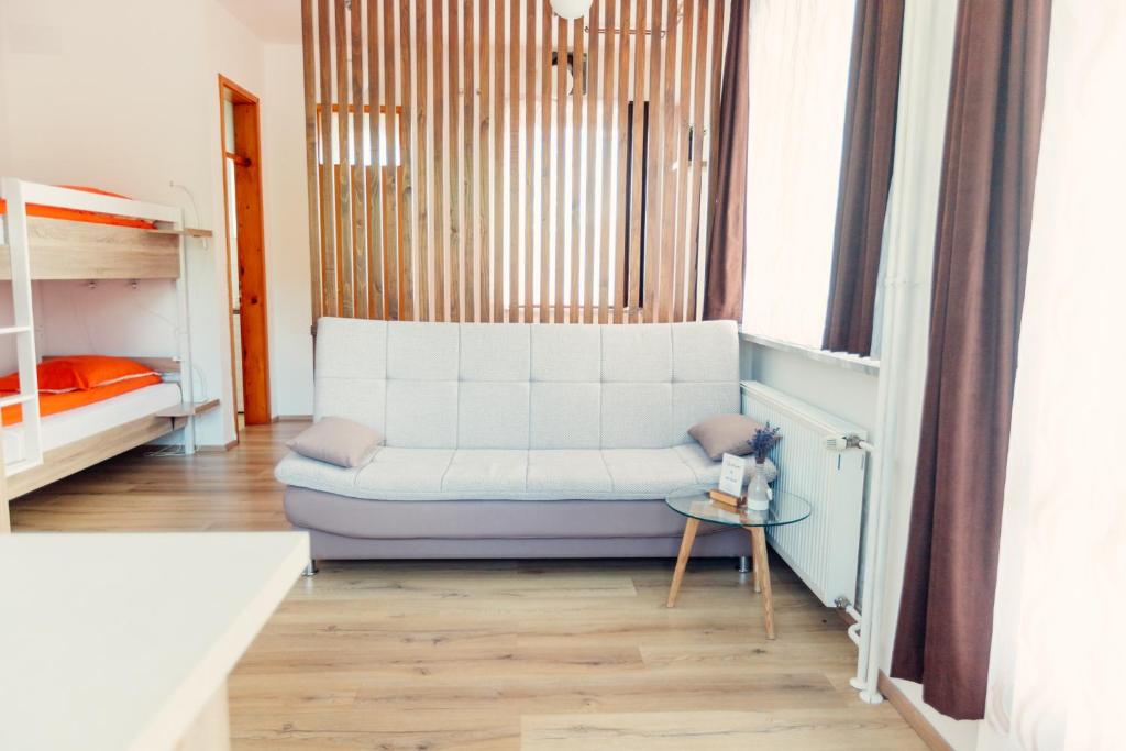 Postel nebo postele na pokoji v ubytování Frankovič Bed&Breakfast
