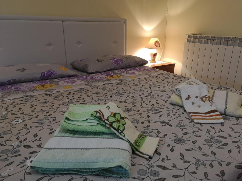 Posteľ alebo postele v izbe v ubytovaní Relax House