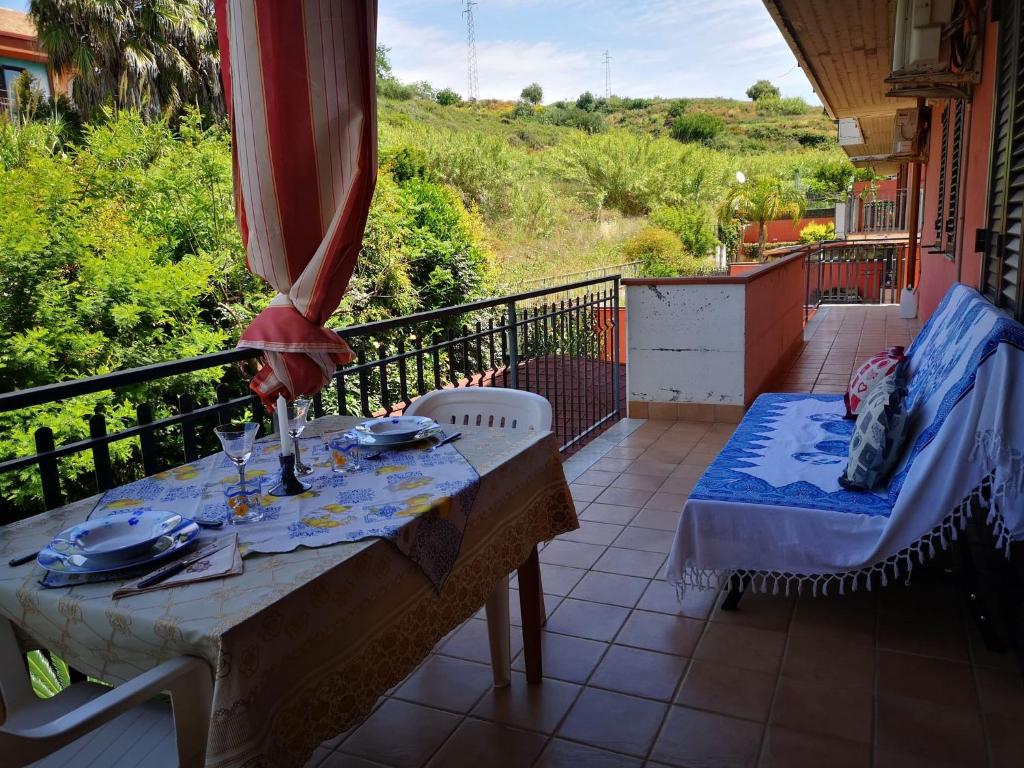 Balkón alebo terasa v ubytovaní Relax House