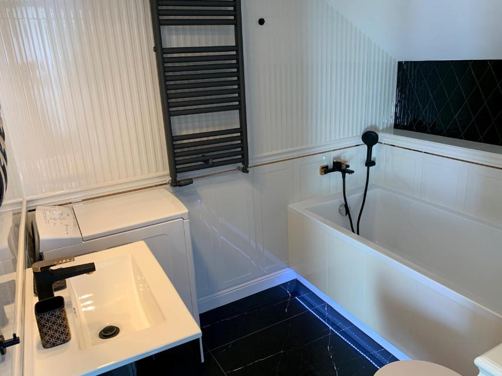 Kúpeľňa v ubytovaní Willa Buk APARTAMENTY