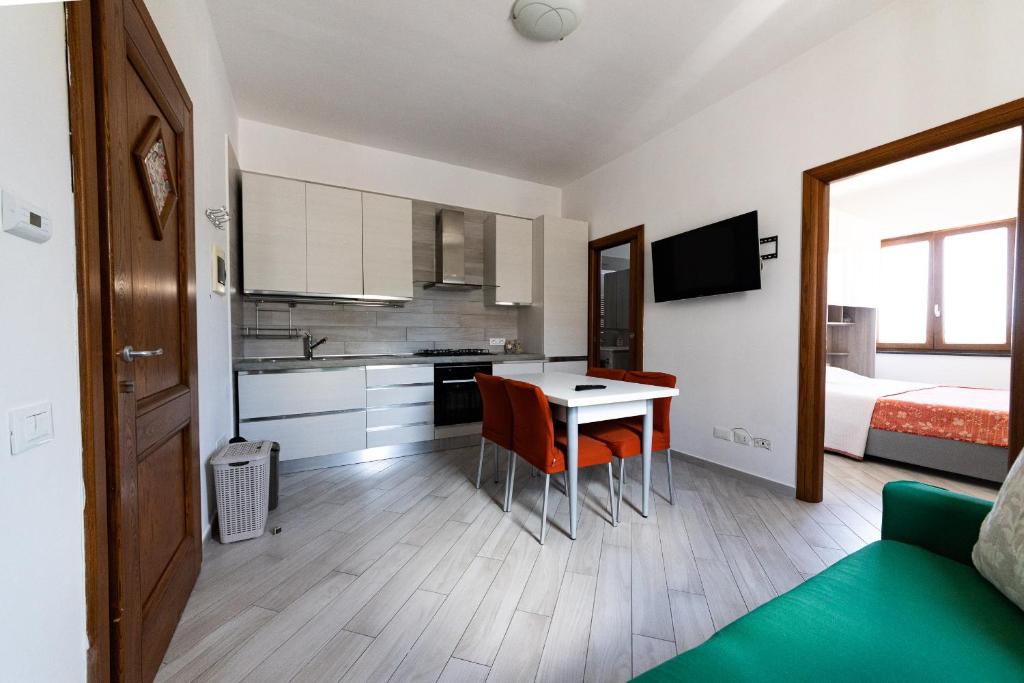 Η κουζίνα ή μικρή κουζίνα στο Il Nido