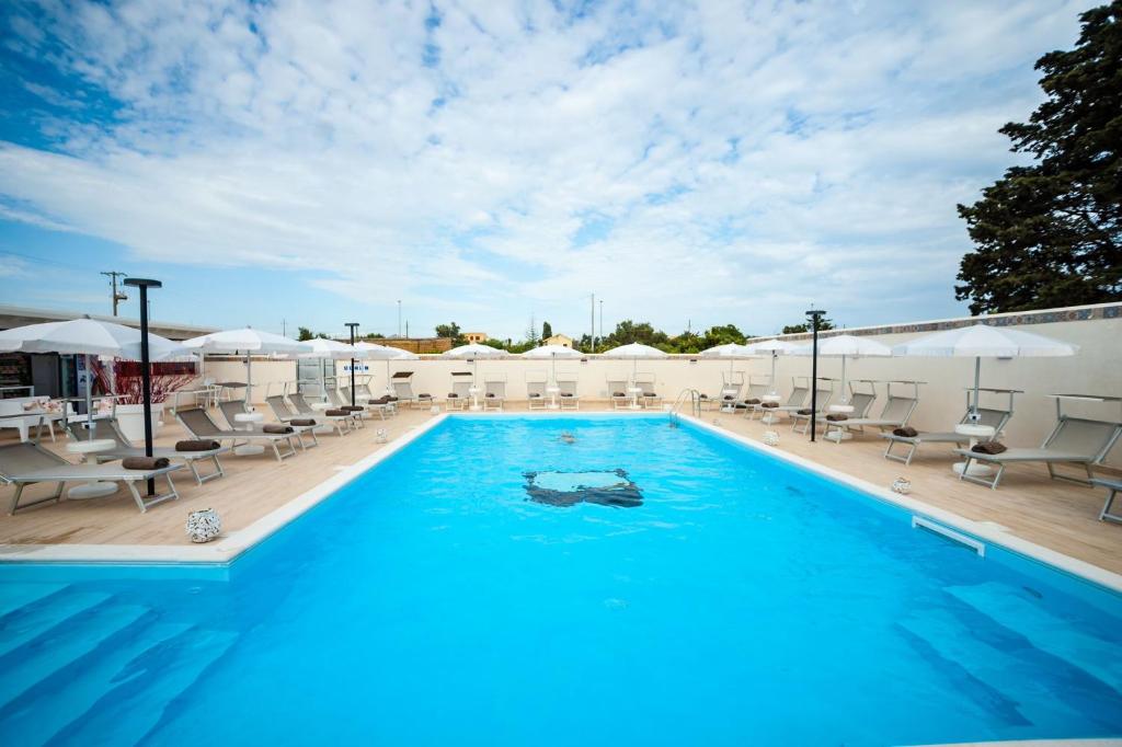 Bazén v ubytování Bono Vacanze Villa San Marco Luxury Holidays Homes nebo v jeho okolí