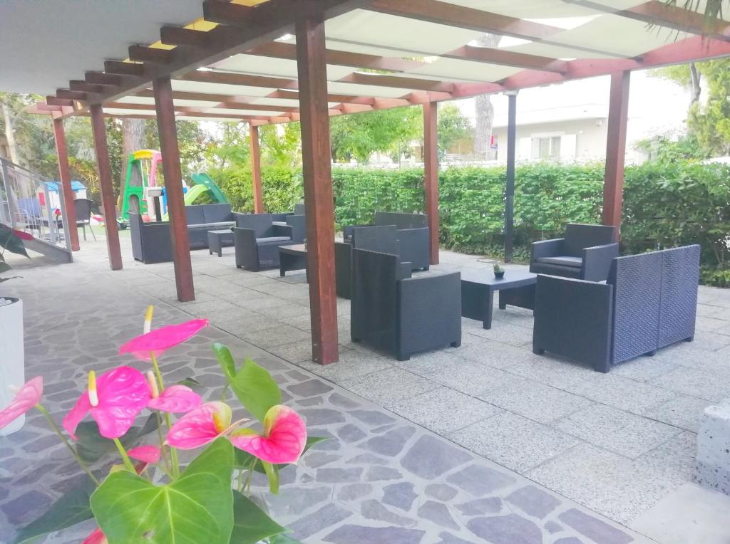 Posezení v ubytování Hotel Rita
