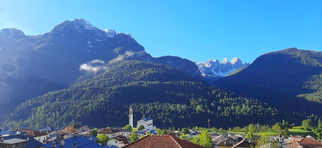Nespecifikovaný výhled na hory nebo výhled na hory při pohledu z bed and breakfast