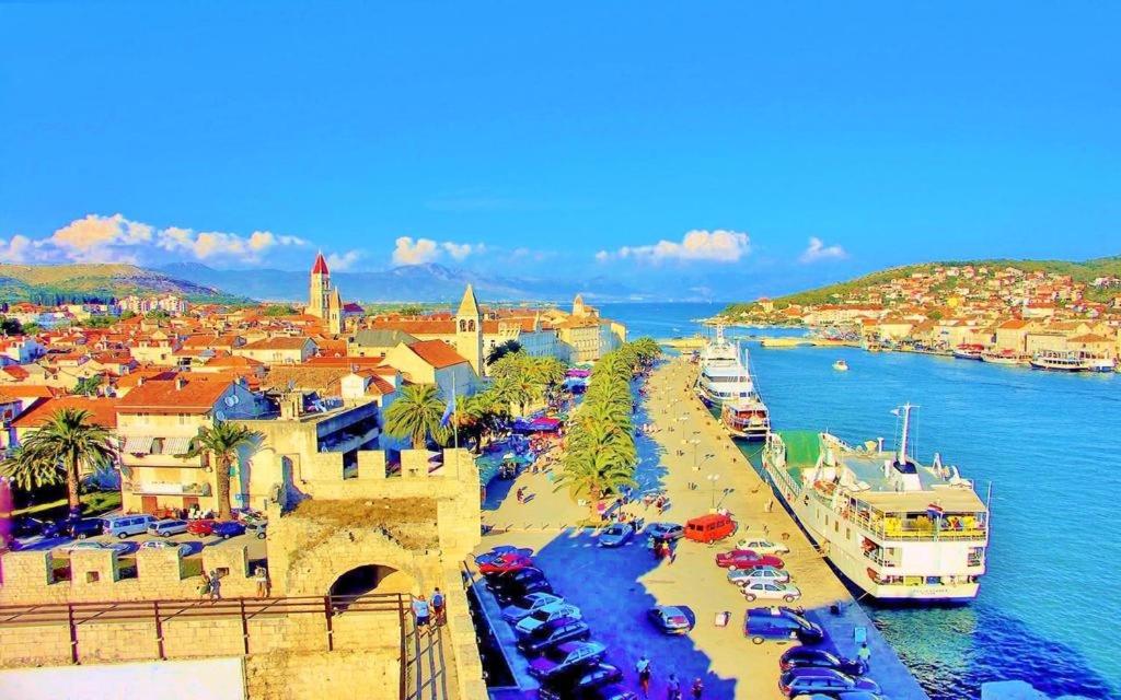 Fotografie z fotogalerie ubytování Studio Apartment in Trogir with Sea View, Terrace, Air Conditioning, Wi-Fi (4786-5) v Trogiru