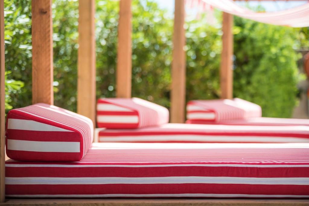 Cama ou camas em um quarto em Villa Piccola by Cassai