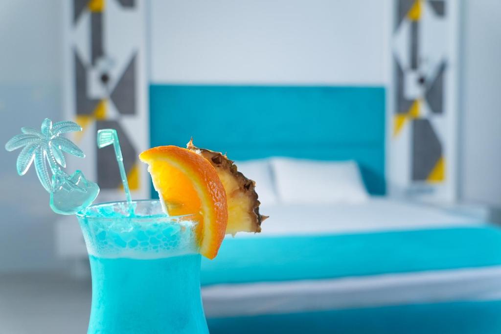 Postel nebo postele na pokoji v ubytování Sunsan Hotel