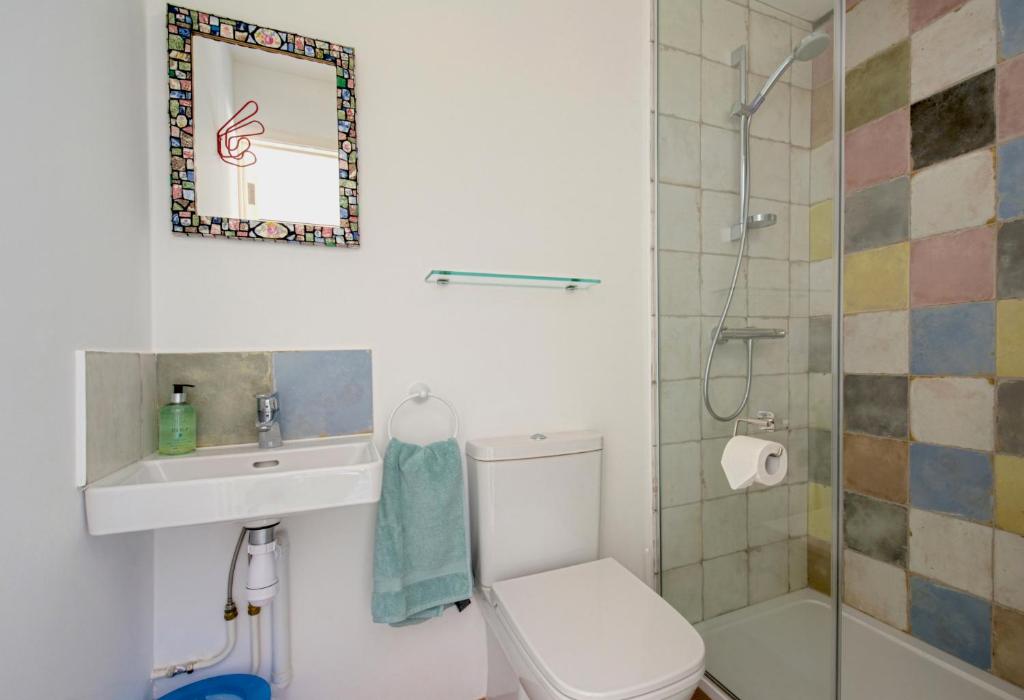 Koupelna v ubytování Studio in Lansdown, Bath BA1