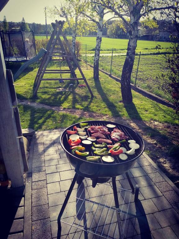 Gril pre hostí v dovolenkovom dome