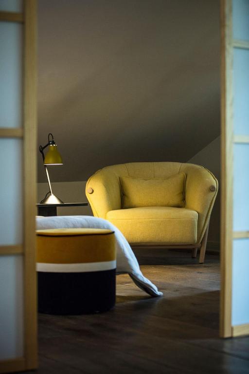 Posezení v ubytování L'Auberge Basque-Relais & Châteaux