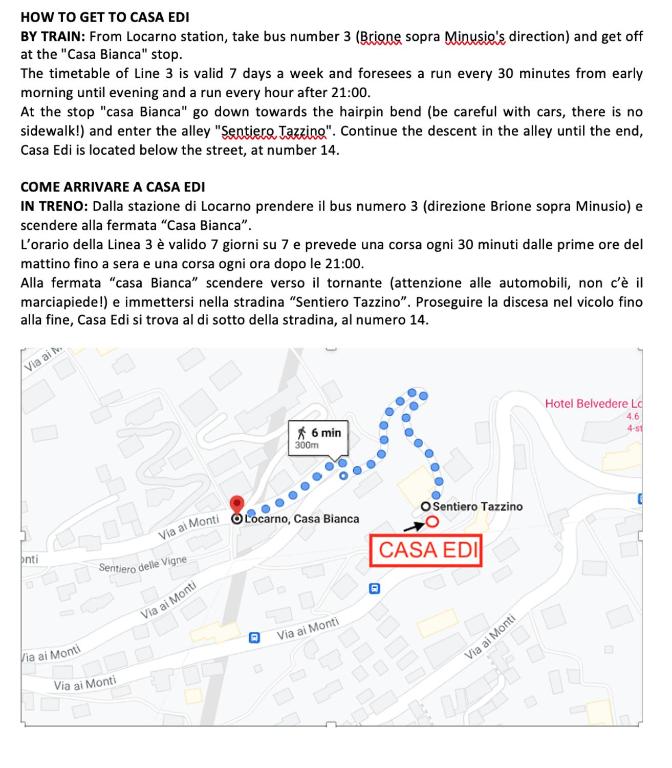 Fotografie z fotogalerie ubytování Casa Edi v destinaci Locarno