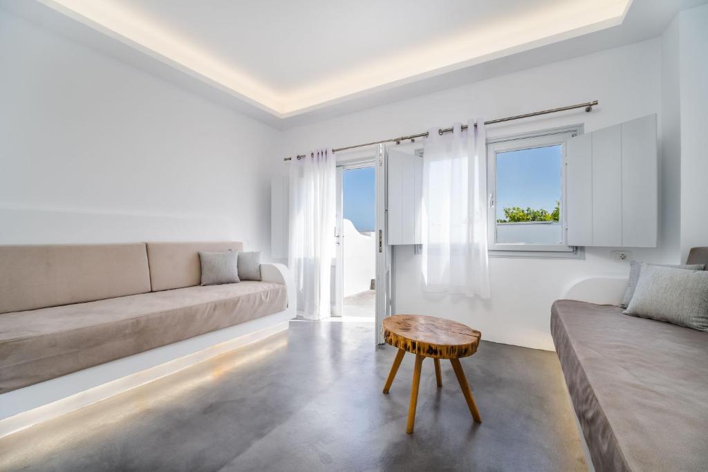 Posezení v ubytování Serenità Luxury Suites