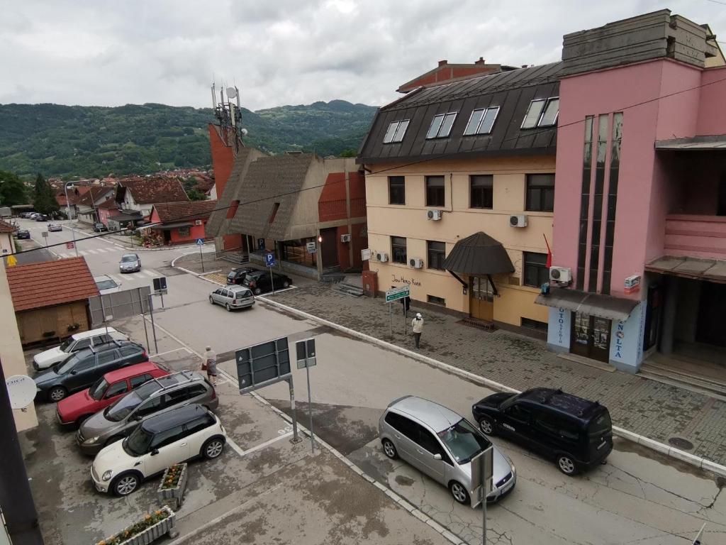 Budova, kde se apartmán nachází