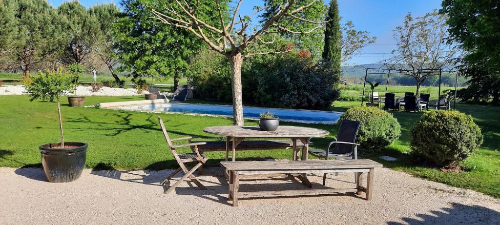 Zahrada ubytování Chambre d'hôtes Au Picatal
