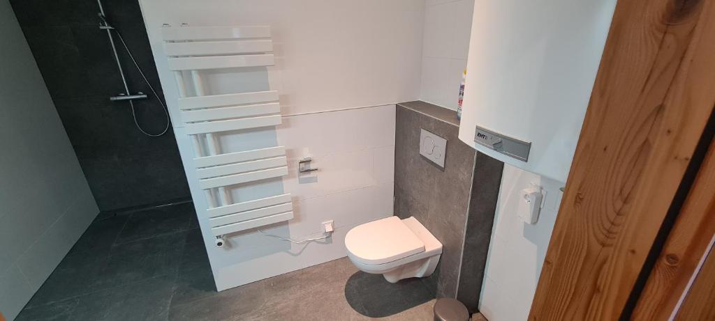 Kúpeľňa v ubytovaní Ferienwohnung Turracherhöhe