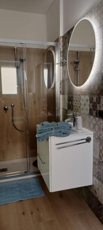 Koupelna v ubytování B&B Alghero Reina