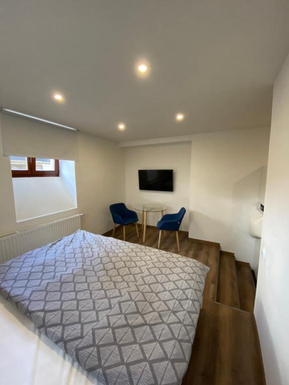 Μια τηλεόραση ή/και κέντρο ψυχαγωγίας στο Apartmány V uličce Frymburk