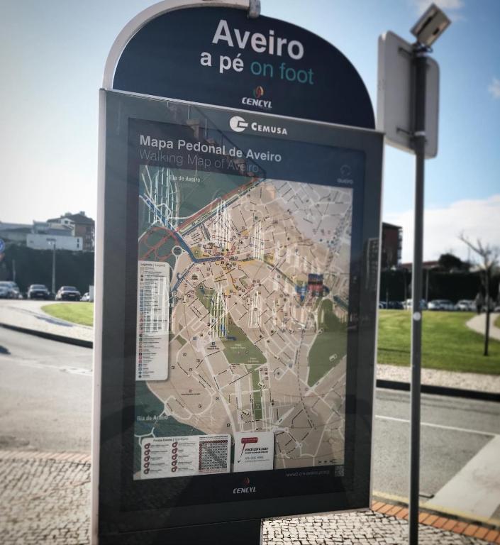 Experiment Aveiro - Mapa Turístico Cidade de Aveiro